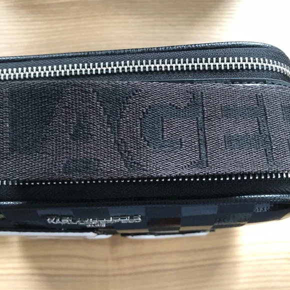 NWT Karl Lagerfeld Maybelle crossbody bag Choupette Black on Black 9X6X3 - Picture 4 of 8